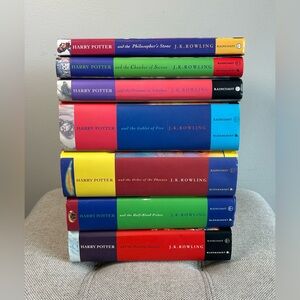 Harry Potter Hardcover Books Full Set Original Raincoast Bloomsbury JK Rowling